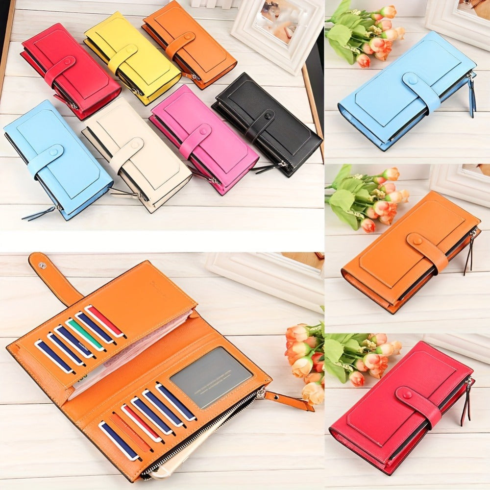 Women's Wallet – PU Leather, Large Capacity – detail view 12