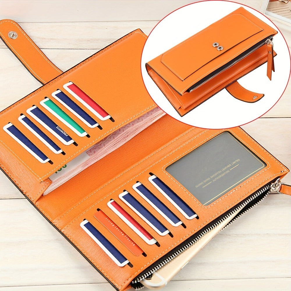 Women's Wallet – PU Leather, Large Capacity – detail view 13