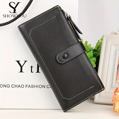 Women's Wallet – PU Leather, Large Capacity – detail view 2