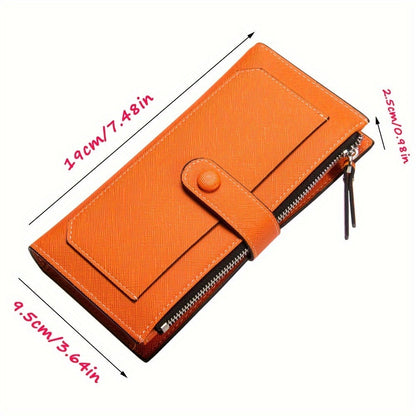 Women's Wallet – PU Leather, Large Capacity – detail view 3