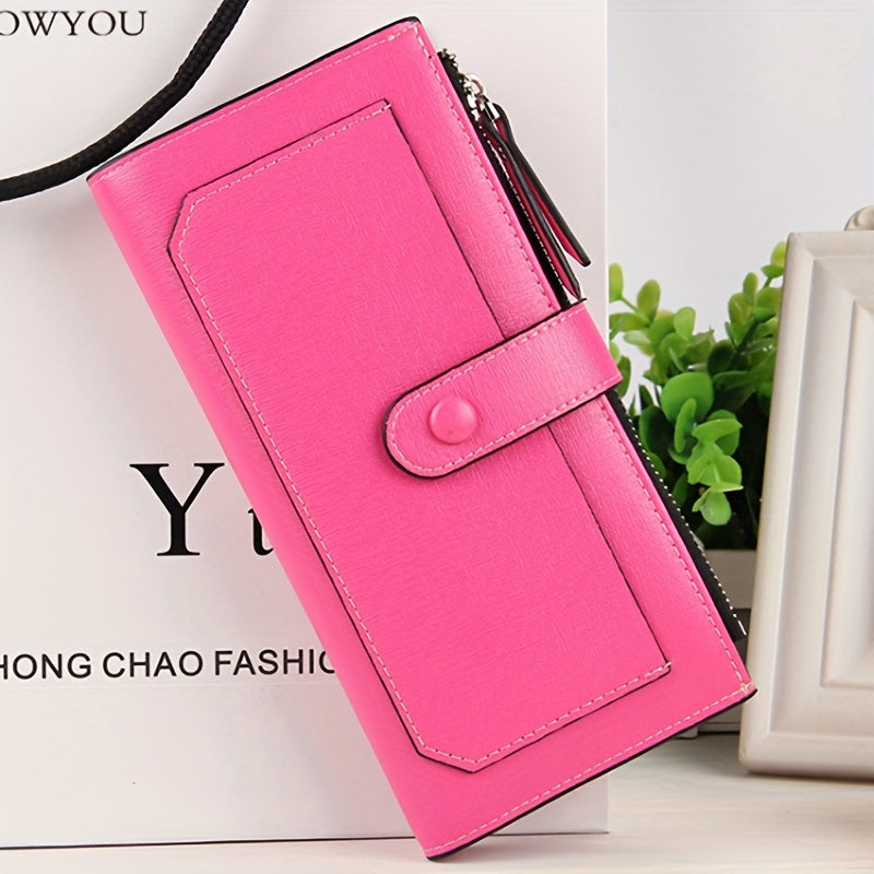 Women's Wallet – PU Leather, Large Capacity – detail view 15