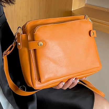 Women's Wallet – PU Leather, Three Tier Pu Leather Clutch – detail view 11