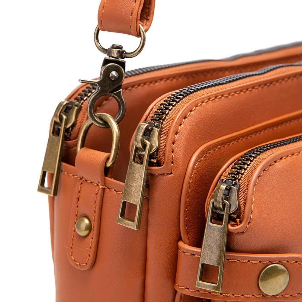 Women's Wallet – PU Leather, Three Tier Pu Leather Clutch – detail view 14