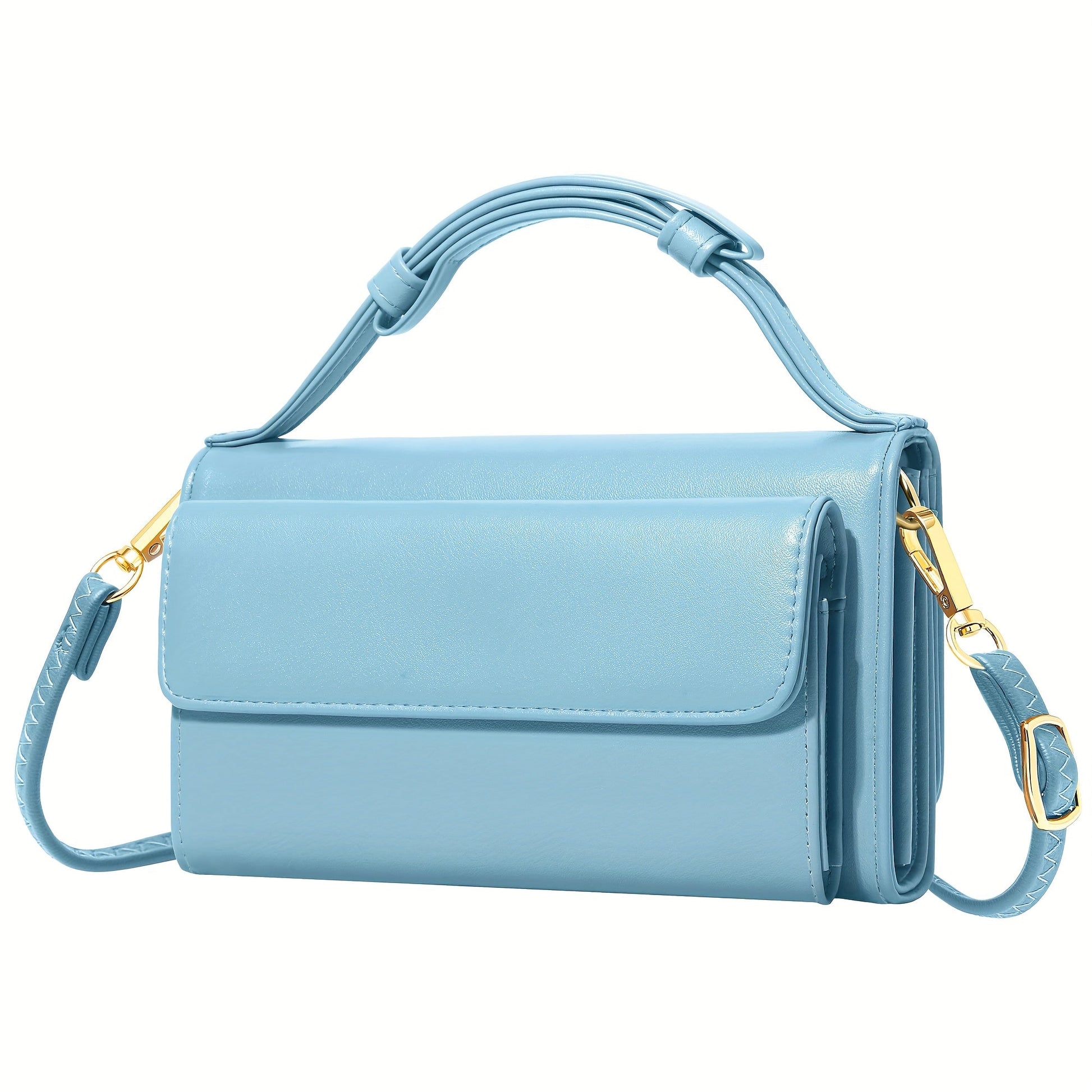 Women's Wallet – 13 Colors, PU Leather, Mini, Adjustable Strap – detail view 29