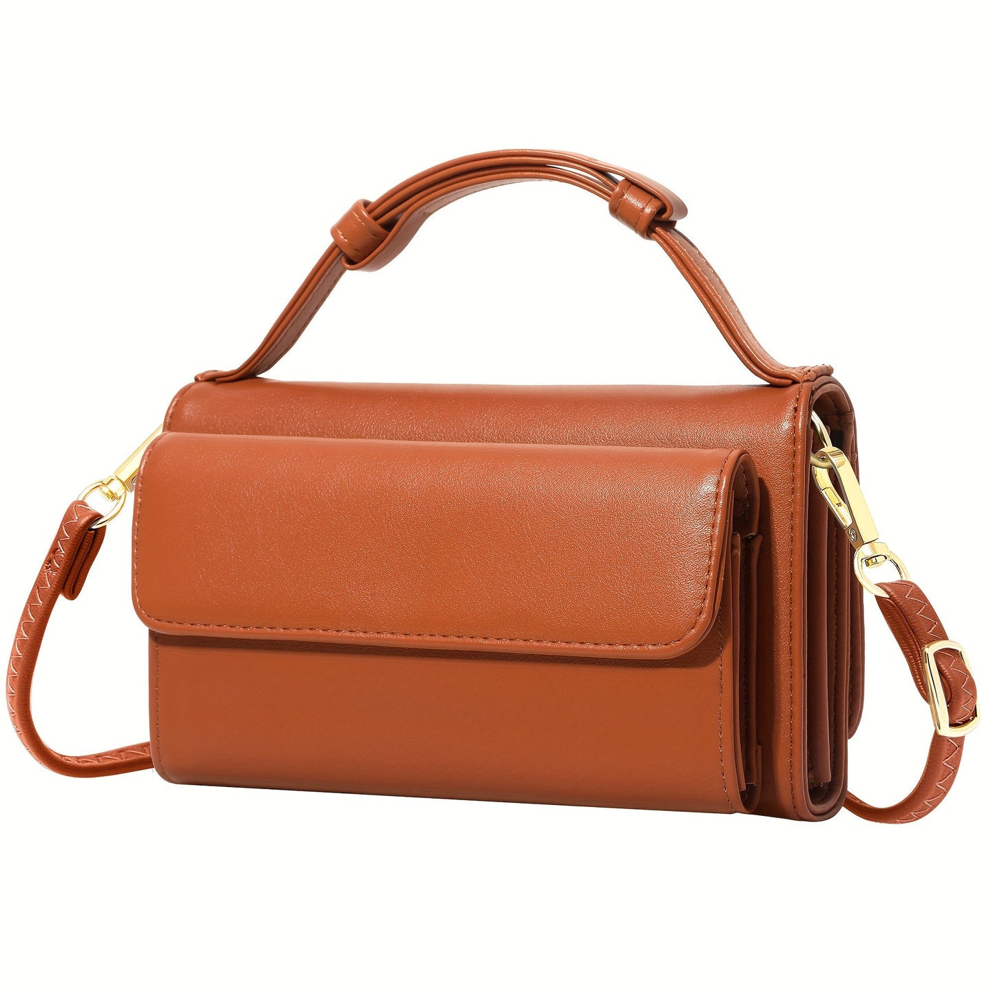 Women's Wallet – 13 Colors, PU Leather, Mini, Adjustable Strap – detail view 34
