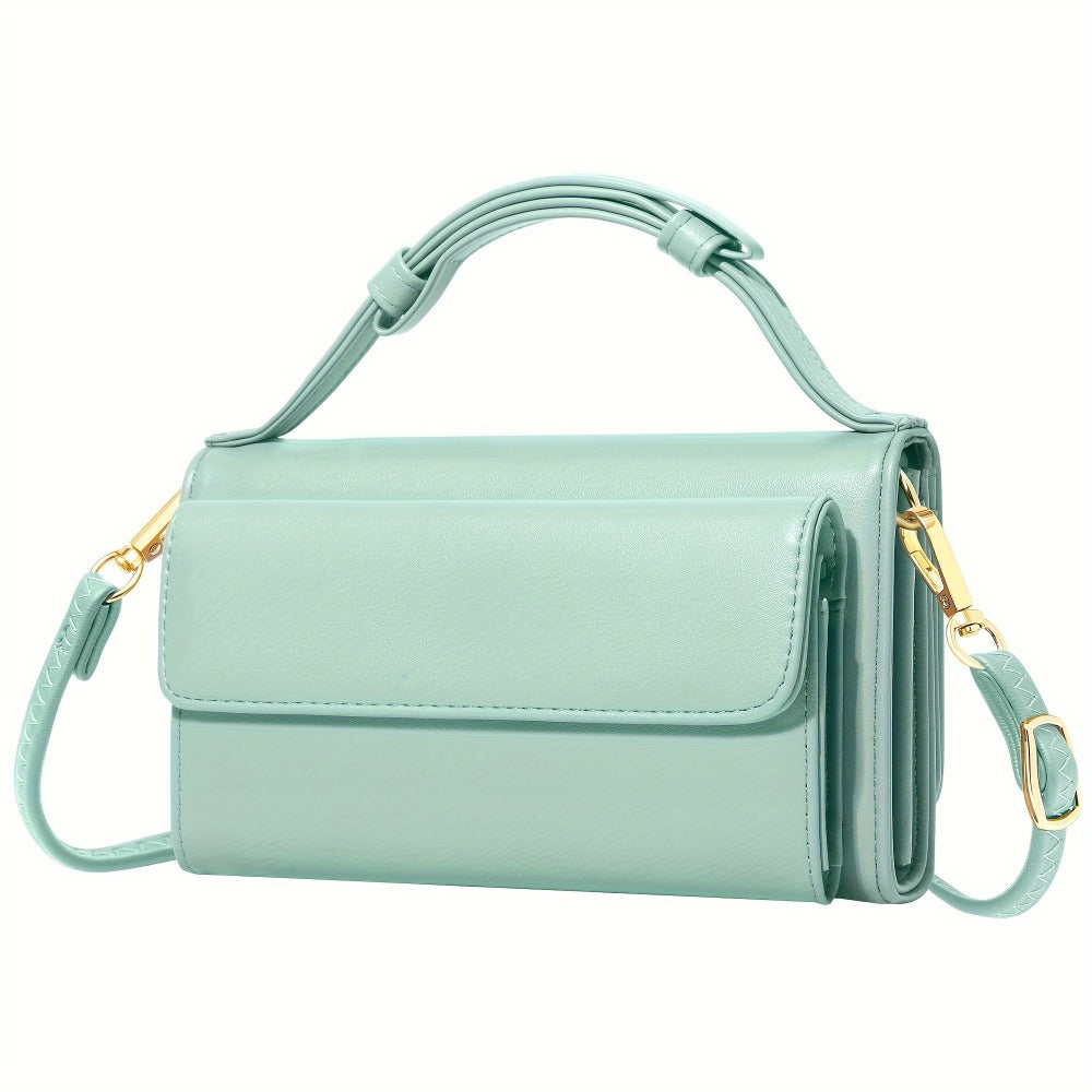 Women's Wallet – 13 Colors, PU Leather, Mini, Adjustable Strap – detail view 25