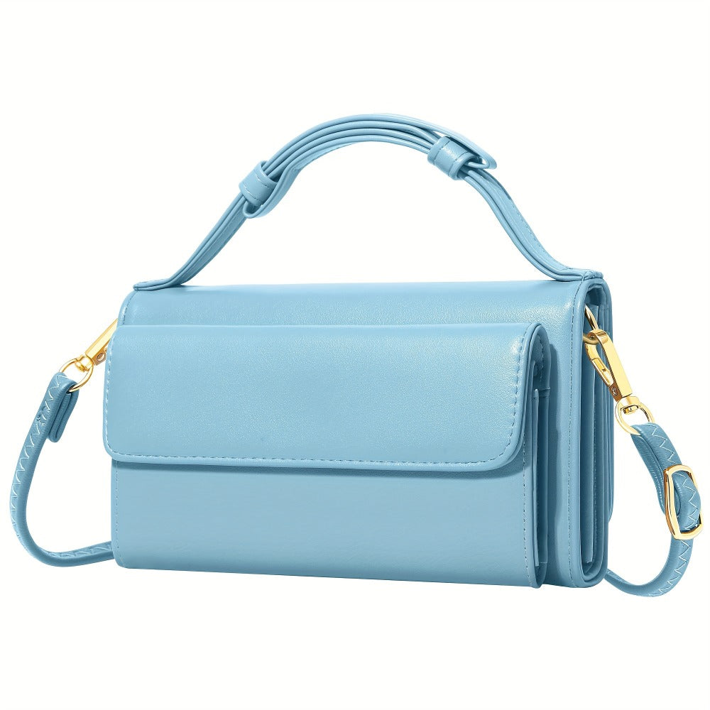 Women's Wallet – 13 Colors, PU Leather, Mini, Adjustable Strap – detail view 8