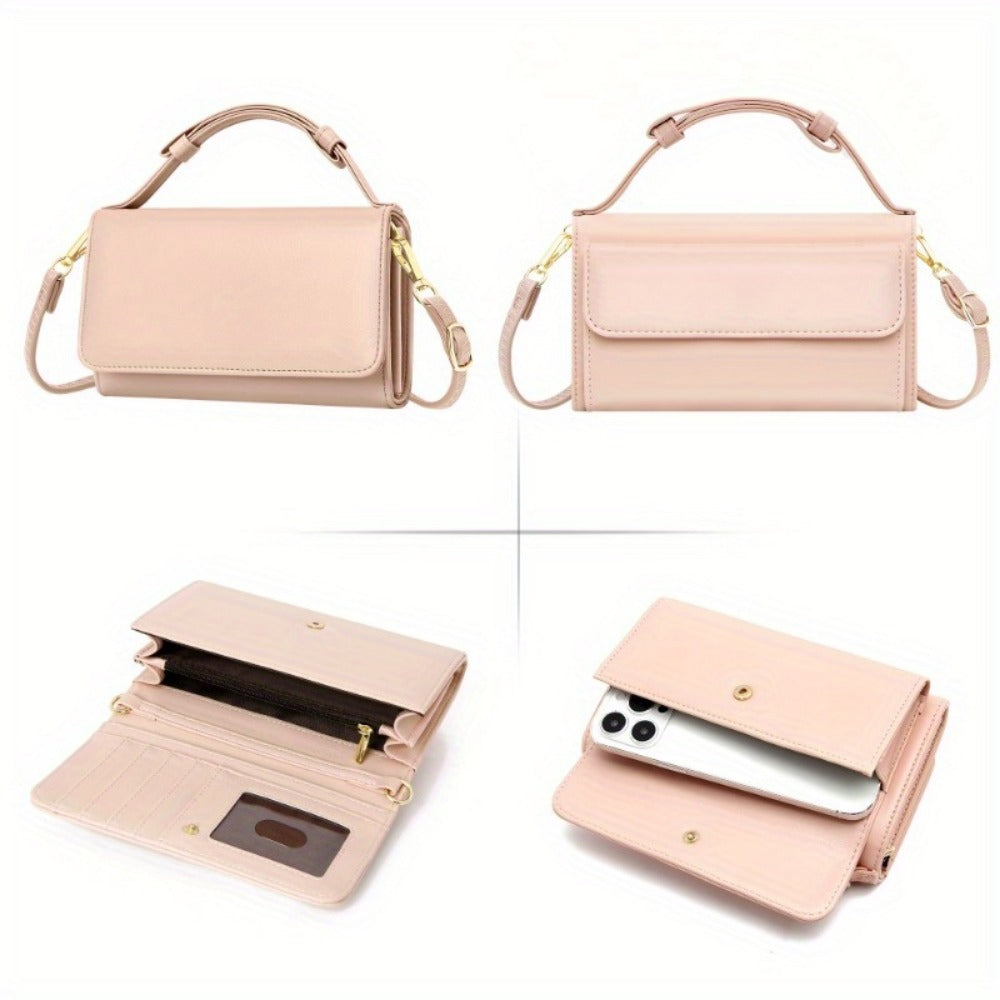 Women's Wallet – 13 Colors, PU Leather, Mini, Adjustable Strap – detail view 9