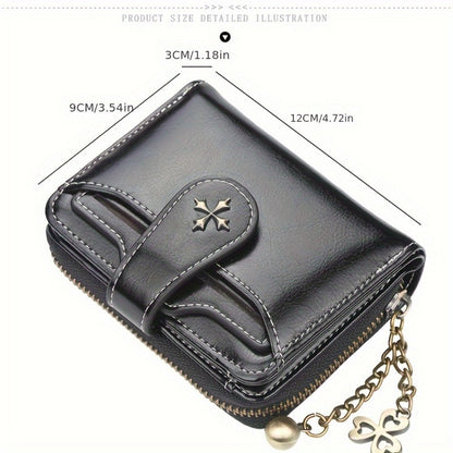Women's Wallet – PU Leather, Mini, Compact – detail view 4