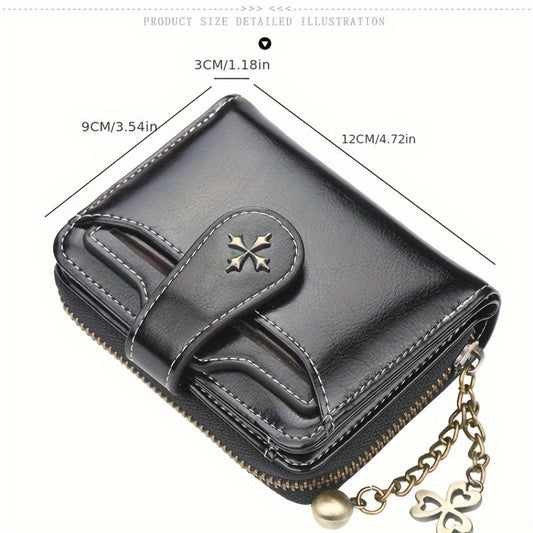 Women's Wallet – PU Leather, Mini, Compact – detail view 4