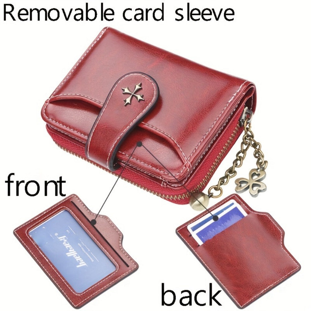 Women's Wallet – PU Leather, Mini, Compact – detail view 10