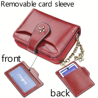 Women's Wallet – PU Leather, Mini, Compact – detail view 10