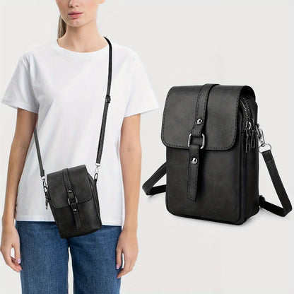 Women's Wallet – PU Leather, Mini, Adjustable Strap – detail view 3