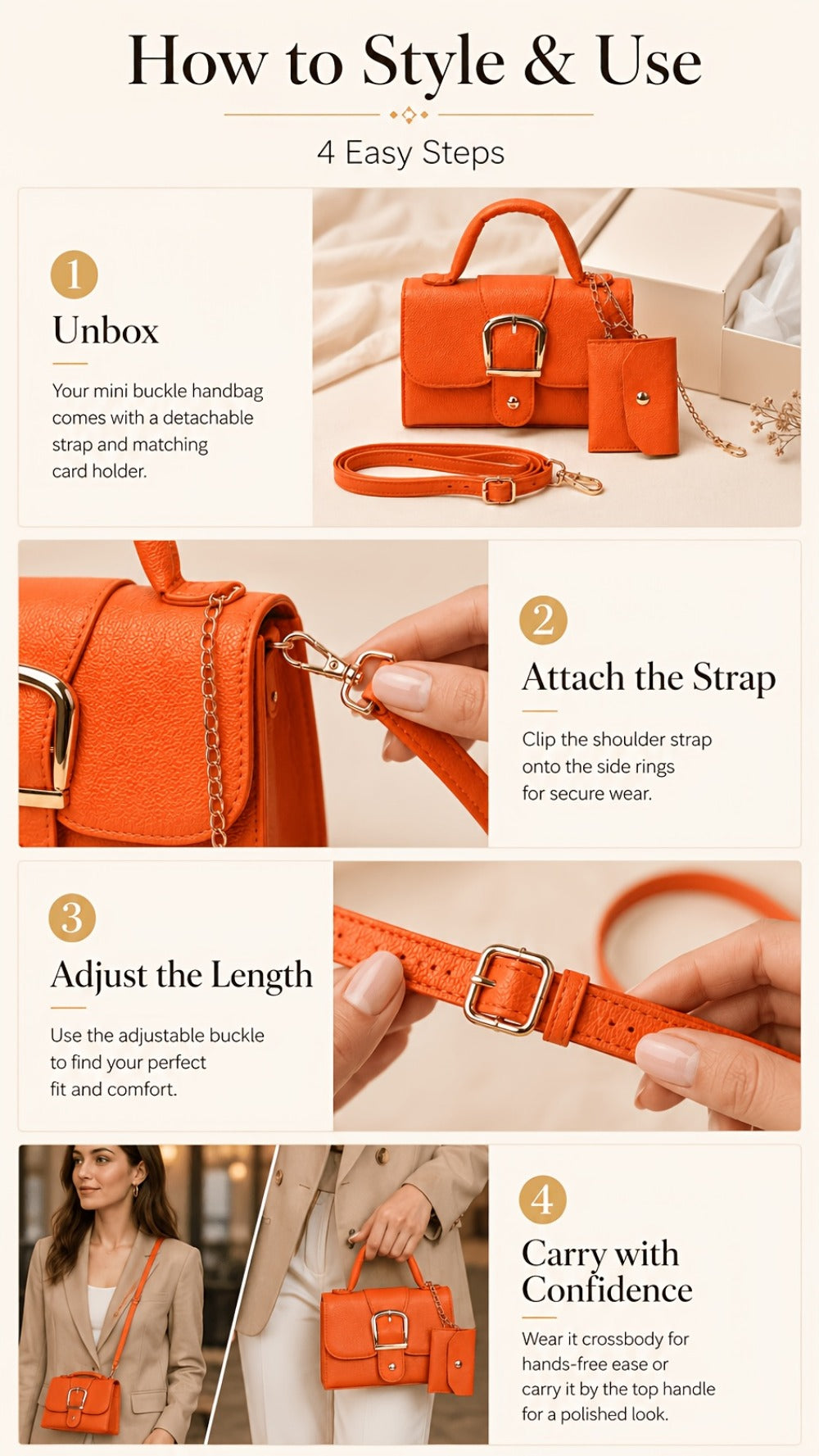 Women's Wallet – PU Leather, Mini – detail view 9