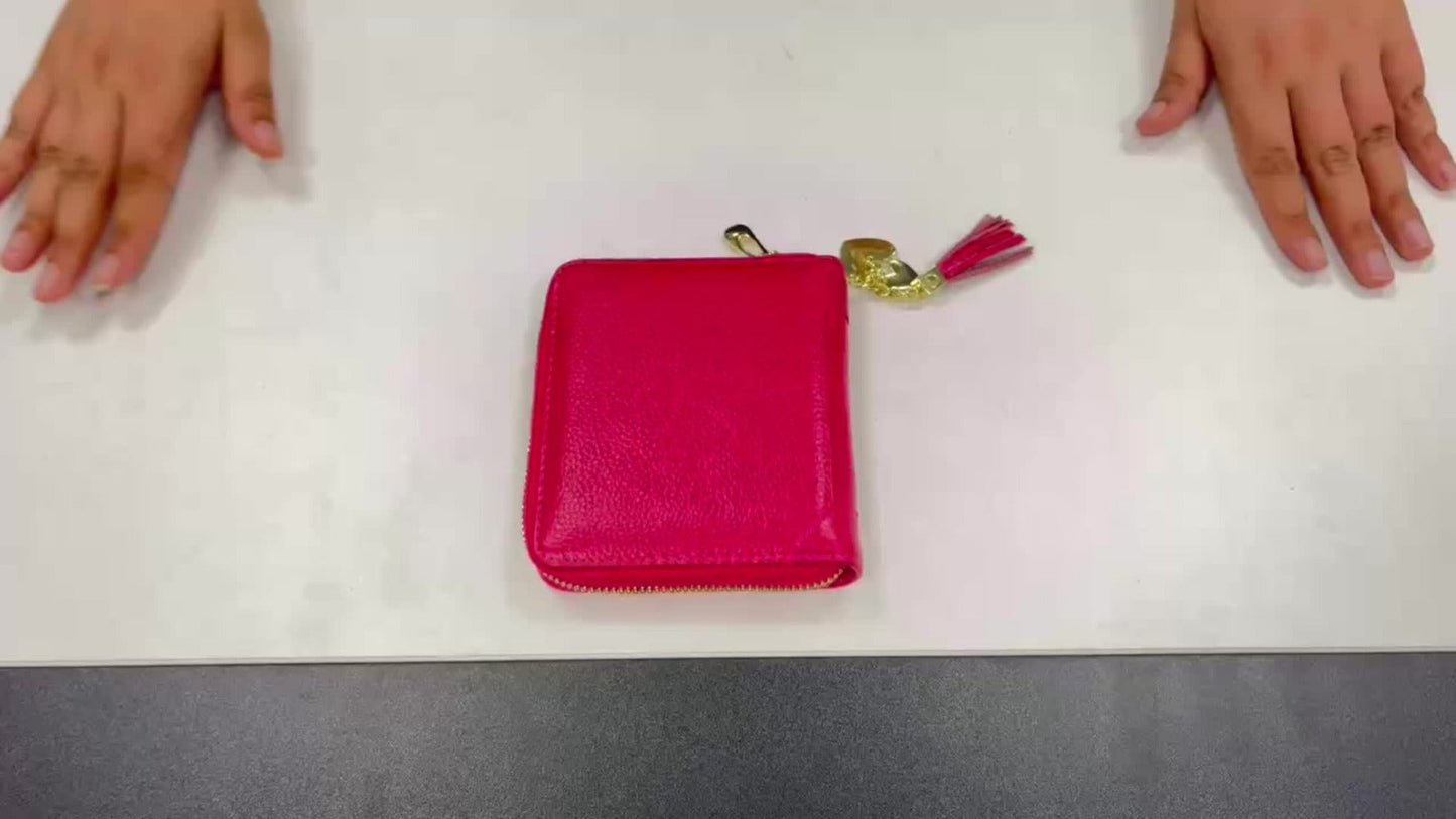 Women's Wallet – PU Leather, RFID Blocking, Compact – detail view 12
