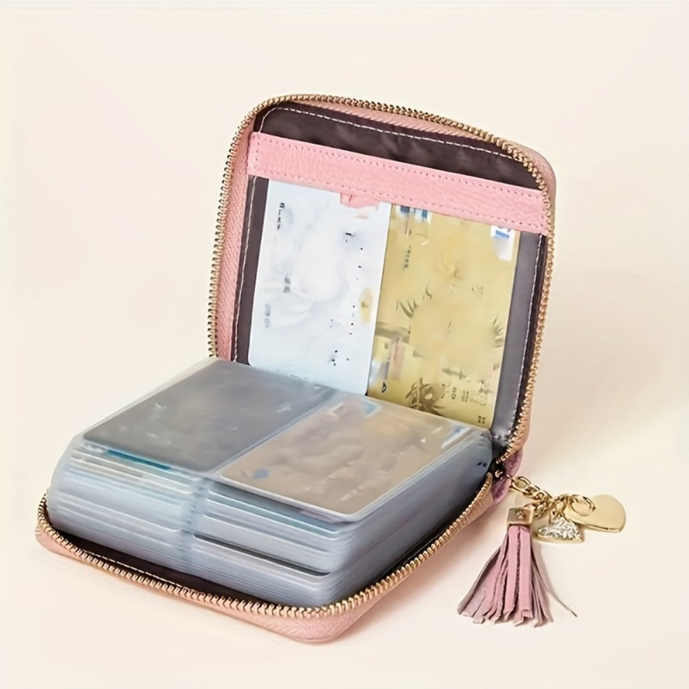 Women's Wallet – PU Leather, RFID Blocking, Compact – detail view 8
