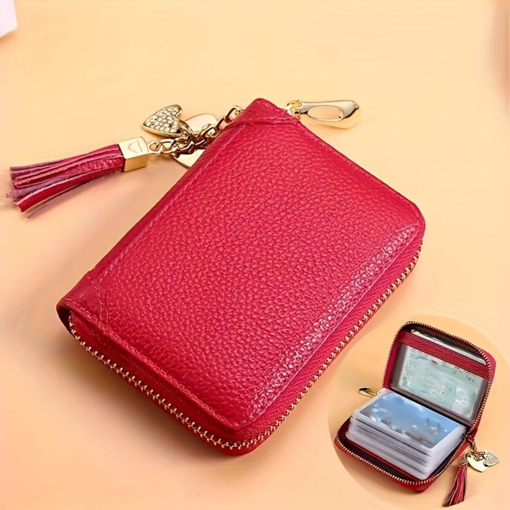 Women's Wallet – PU Leather, RFID Blocking, Compact – detail view 9