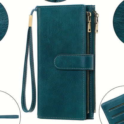 Women's Wallet – PU Leather, RFID Blocking – detail view 2