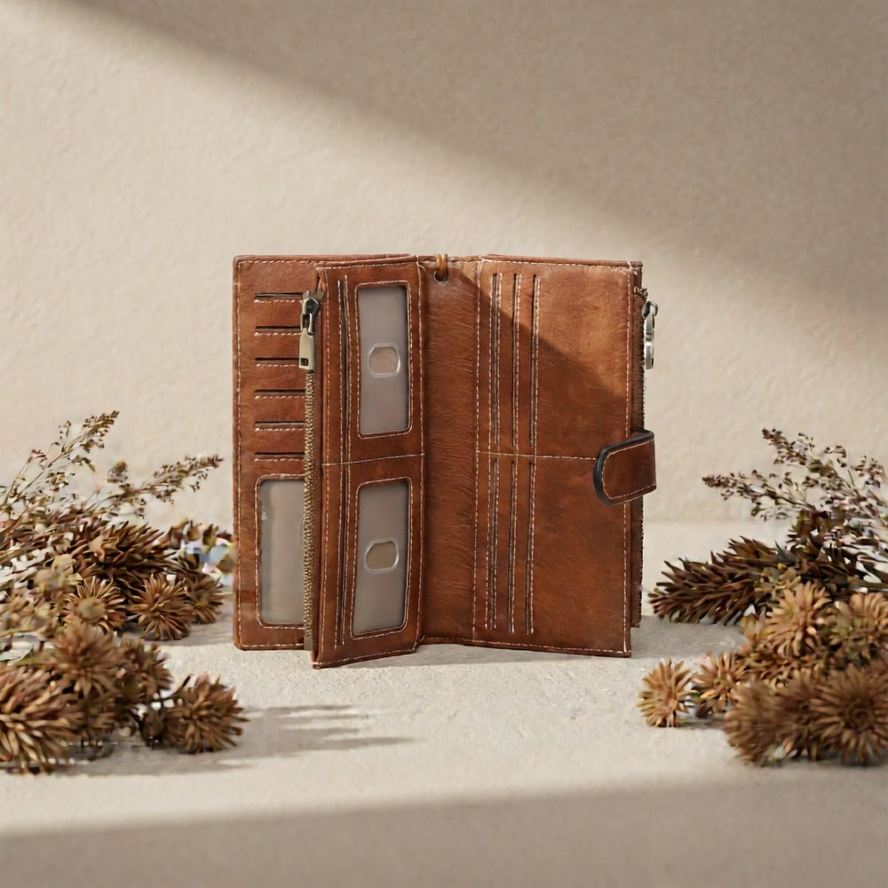 Women's Wallet – PU Leather, RFID Blocking – detail view 14