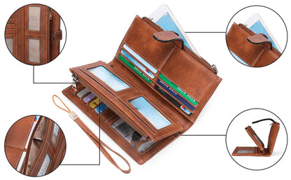 Women's Wallet – PU Leather, RFID Blocking – detail view 20
