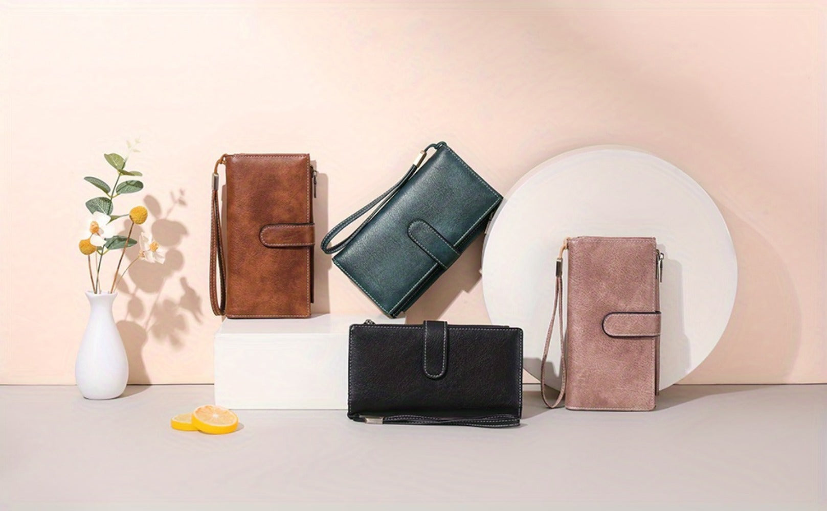 Women's Wallet – PU Leather, RFID Blocking – detail view 21