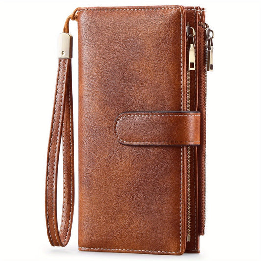 Women's Wallet – PU Leather, RFID Blocking – detail view 6