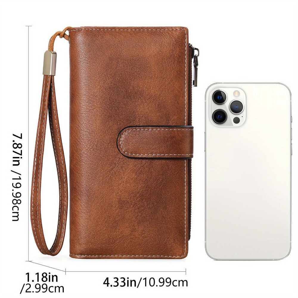 Women's Wallet – PU Leather, RFID Blocking – detail view 8