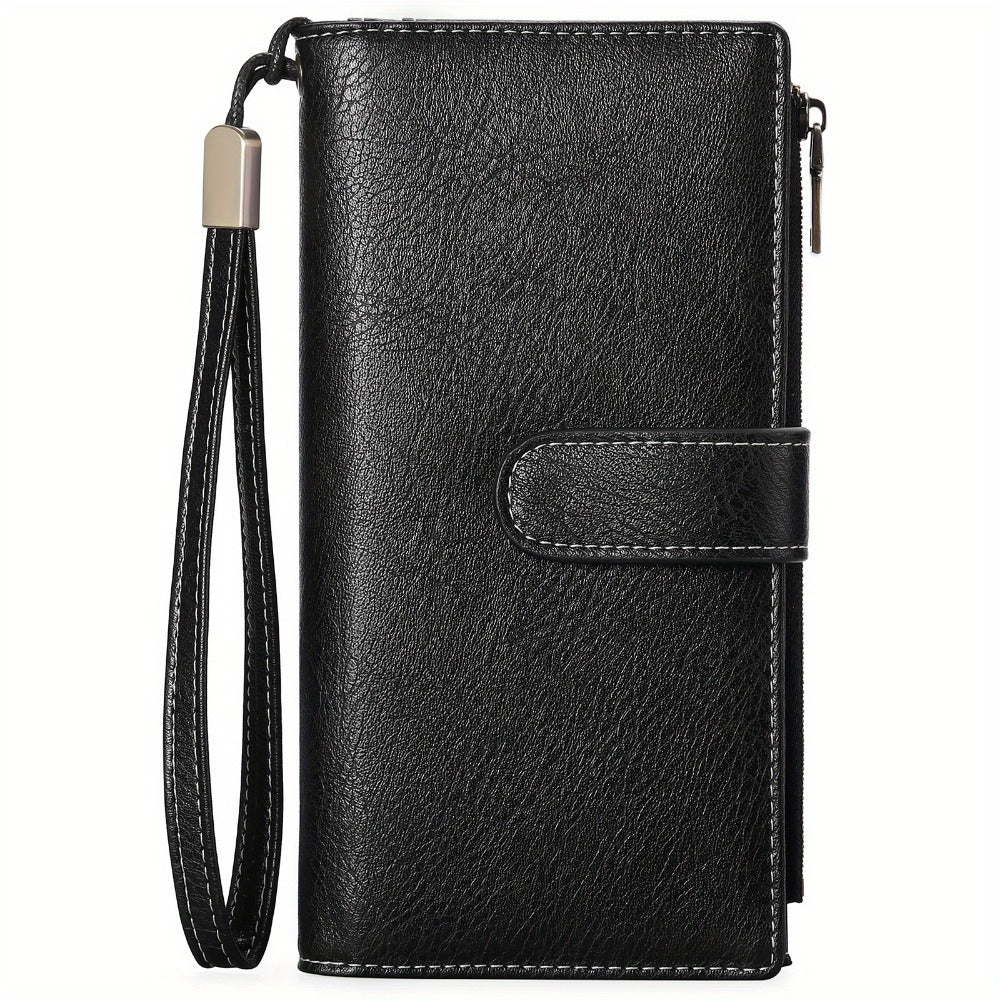 Women's Wallet – PU Leather, RFID Blocking – detail view 9