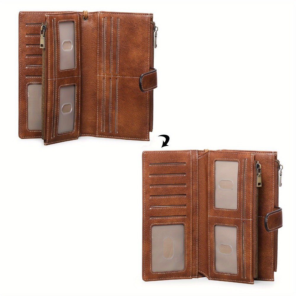 Women's Wallet – PU Leather, RFID Blocking – detail view 10