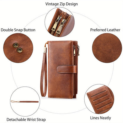 Women's Wallet – PU Leather, RFID Blocking – detail view 12