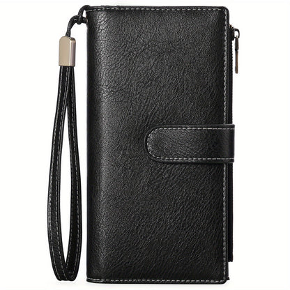 Women's Wallet – PU Leather, RFID Blocking – alternate view
