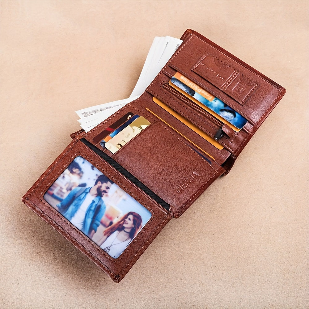 Women's Wallet – RFID Blocking, Card Slots Vintage Leather Rfid – detail view 14