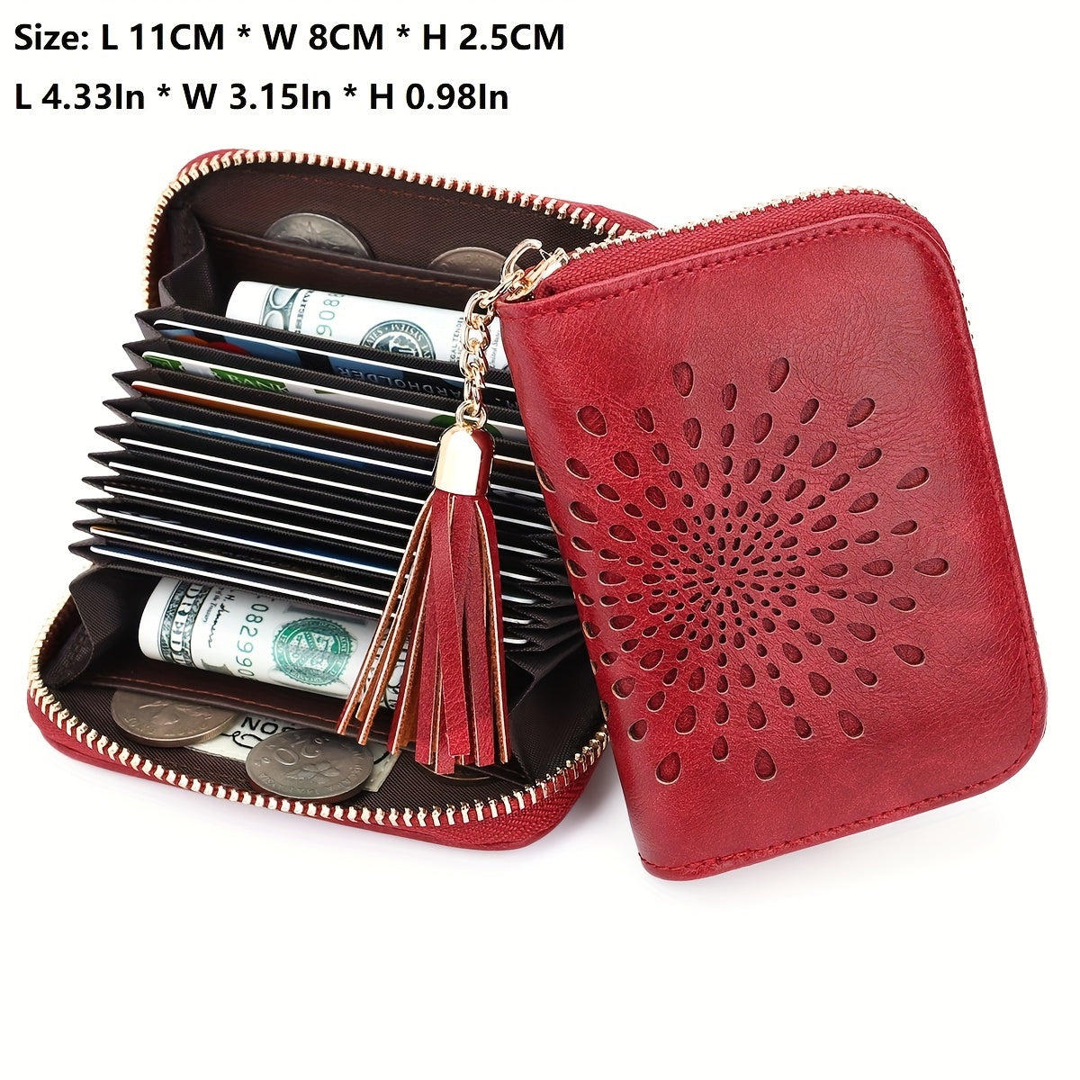 Women's Wallet – RFID Blocking, Clear – detail view 13