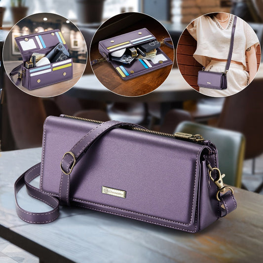 Women's Wallet – RFID Blocking, for Travel & Everyday Use – front view