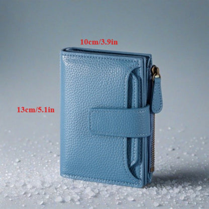 Women's Wallet – RFID Blocking, Rfid Blocking Bifold Slim Zipper – alternate view