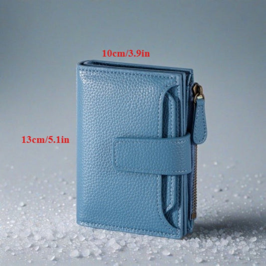 Women's Wallet – RFID Blocking, Rfid Blocking Bifold Slim Zipper – alternate view