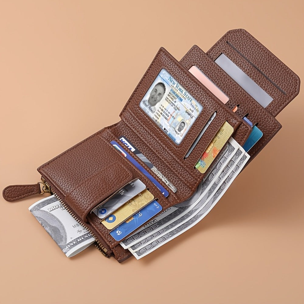 Women's Wallet – RFID Blocking, Rfid Blocking Bifold Slim Faux – front view