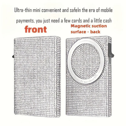 Women's Wallet – RFID Blocking, Rfid Blocking Diamond Pattern Magnetic – detail view 2