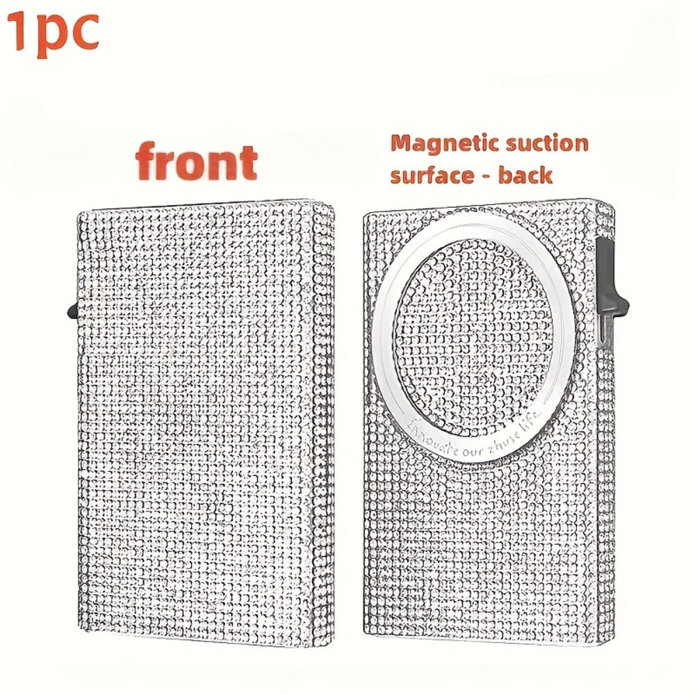 Women's Wallet – RFID Blocking, Rfid Blocking Diamond Pattern Magnetic – detail view 3