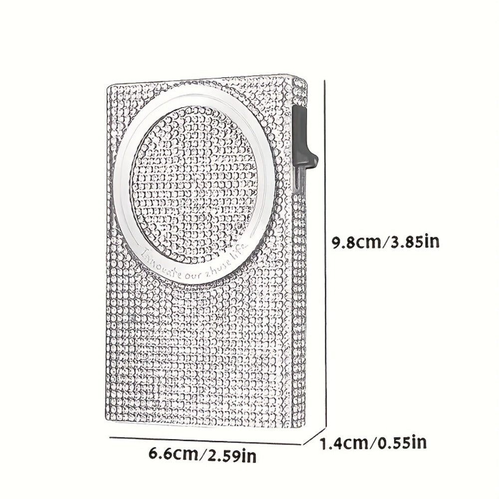 Women's Wallet – RFID Blocking, Rfid Blocking Diamond Pattern Magnetic – detail view 4
