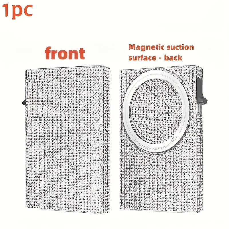 Women's Wallet – RFID Blocking, Rfid Blocking Diamond Pattern Magnetic – front view - product view 13