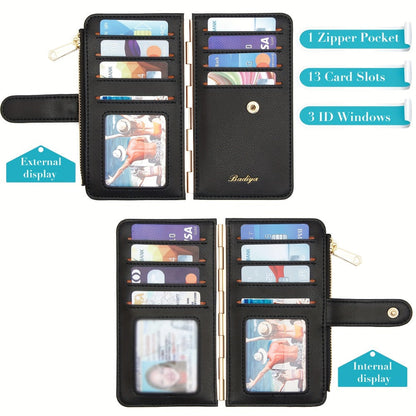 Women's Wallet – RFID Blocking, Slim Rfid Blocking Card Slots – detail view 9