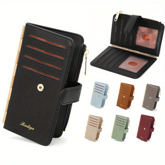 Women's Wallet – RFID Blocking, Slim Rfid Blocking Card Slots – front view