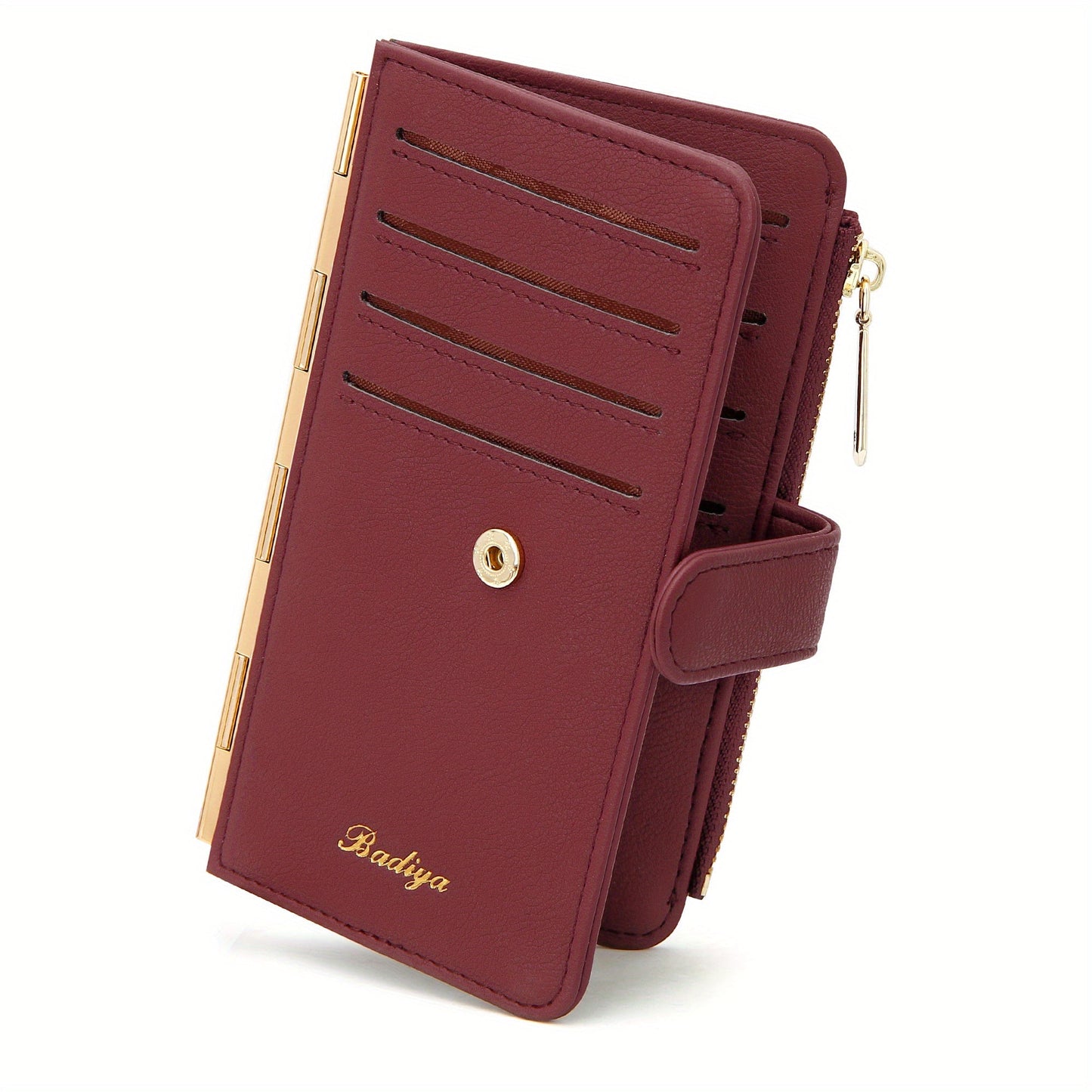 Women's Wallet – RFID Blocking, Slim Rfid Blocking Card Slots – front view - product view 23