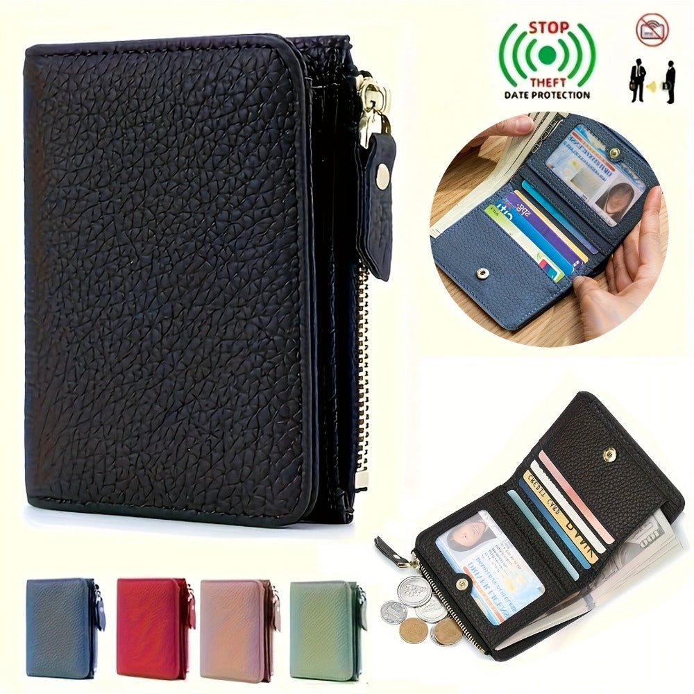 Women's Wallet – RFID Blocking, for Travel & Everyday Use – front view
