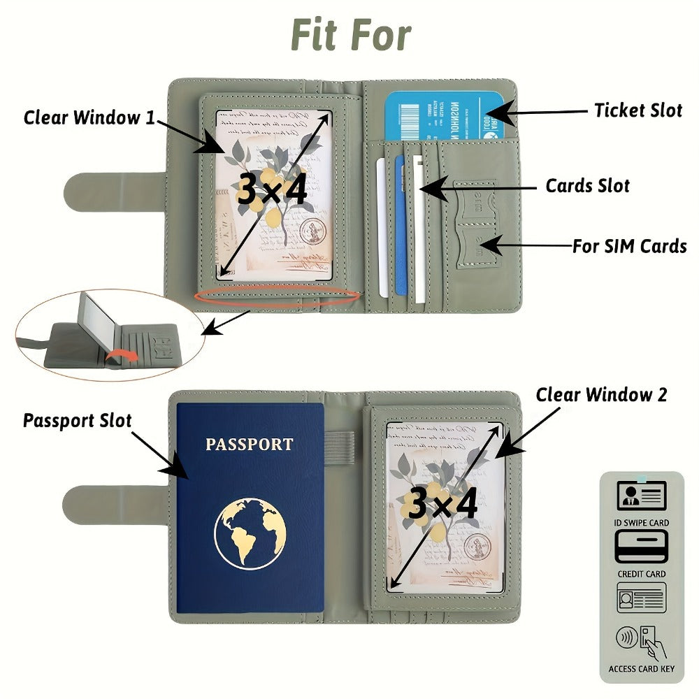 Women's Wallet – RFID Blocking, Anti-Theft, for Travel & Everyday Use – detail view 4