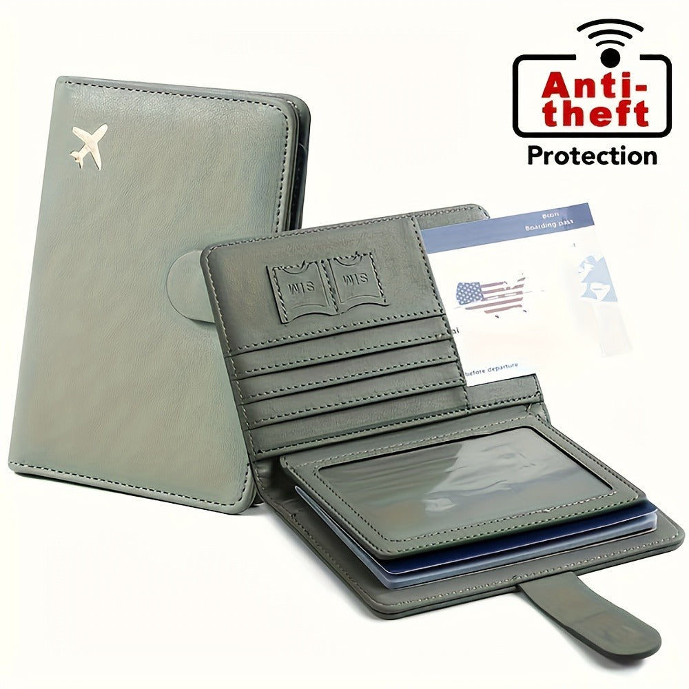 Women's Wallet – RFID Blocking, Anti-Theft, for Travel & Everyday Use – front view