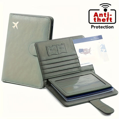 Women's Wallet – RFID Blocking, Anti-Theft, for Travel & Everyday Use – front view