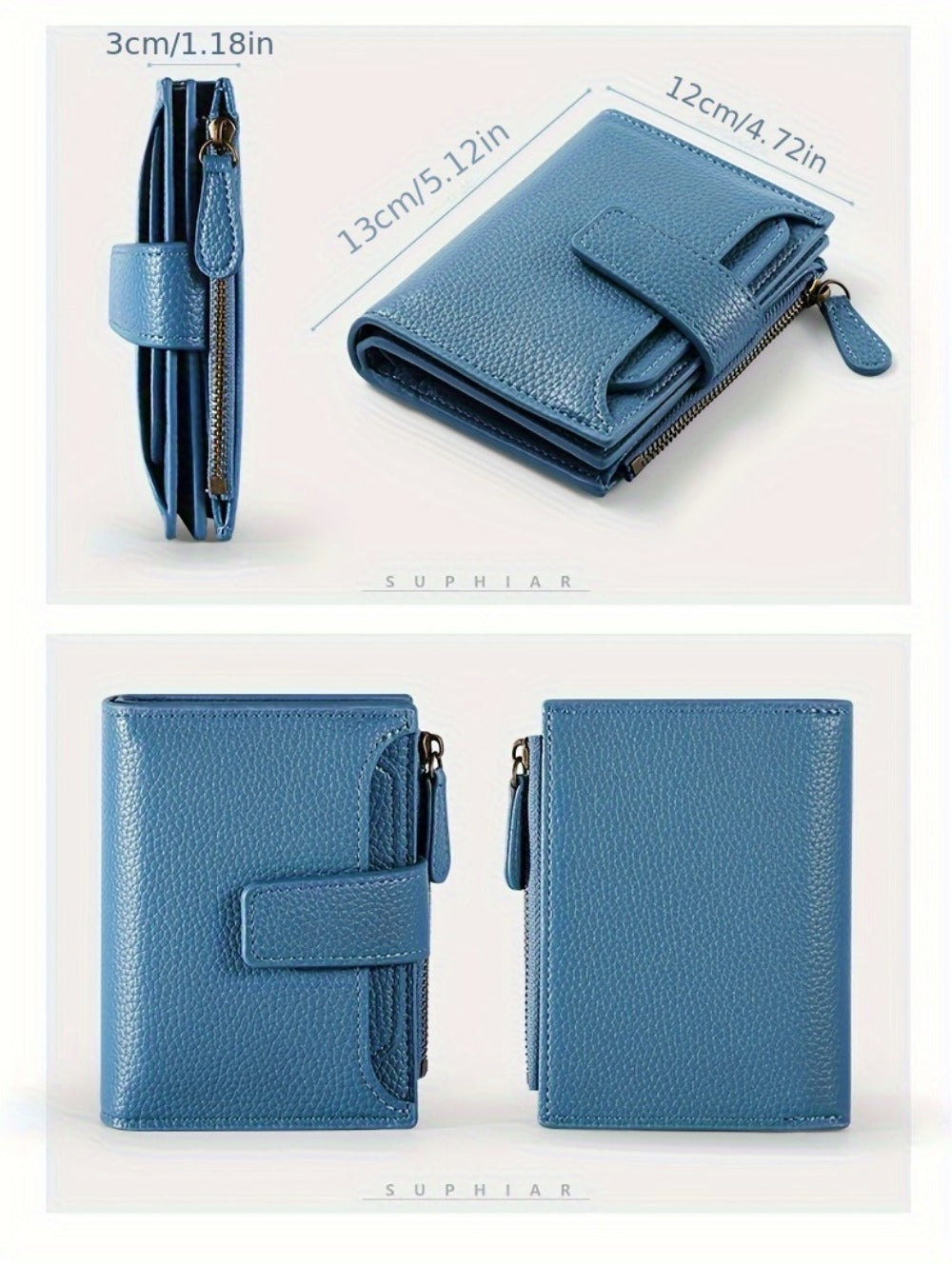 Women's Wallet – RFID Blocking, Compact, for Everyday Use – detail view 11
