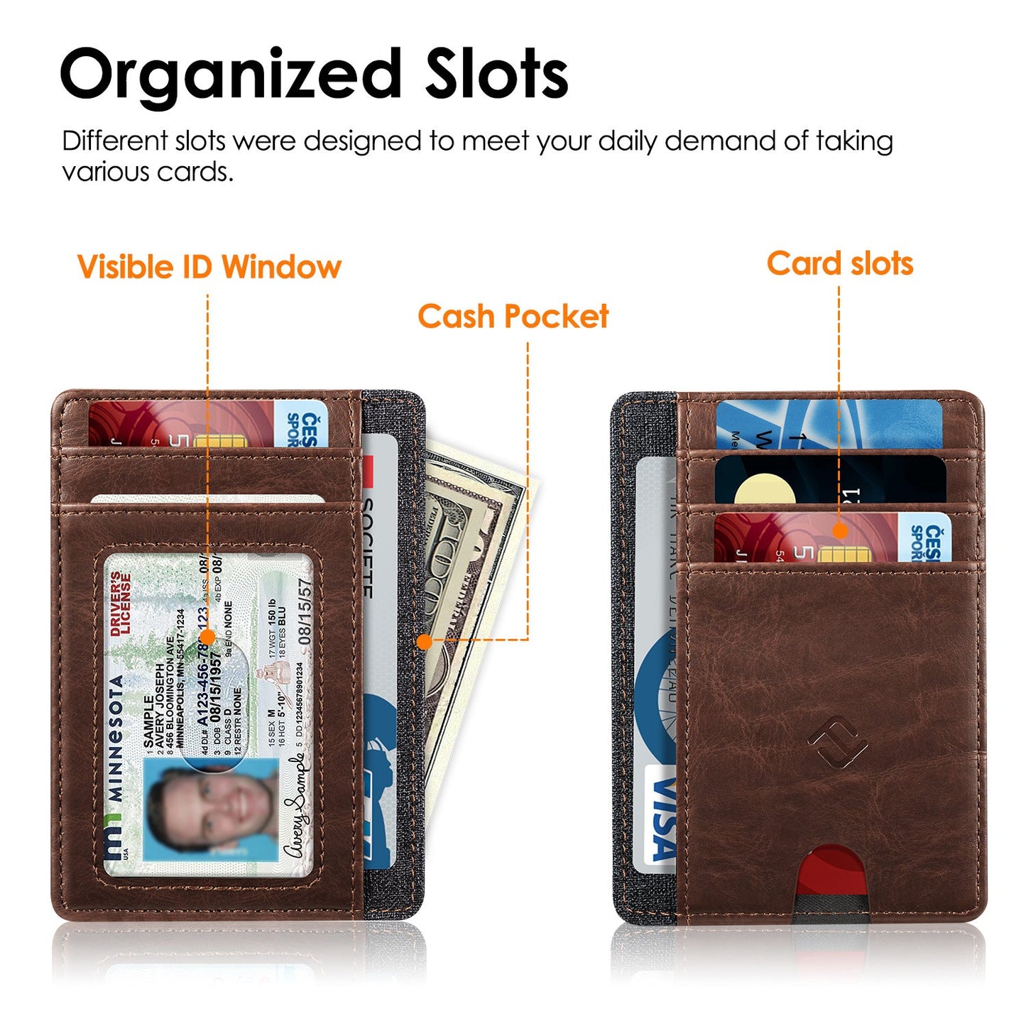 Women's Wallet – RFID Blocking, for Everyday Use – detail view 9